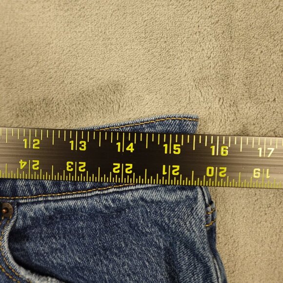 Levi's jeans 70's high flare women's 31 stonewash blue big E red tab premium - Picture 7 of 15